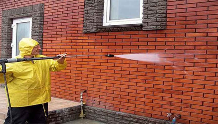 حفظ رنگ طبیعی آجر نما با نانو